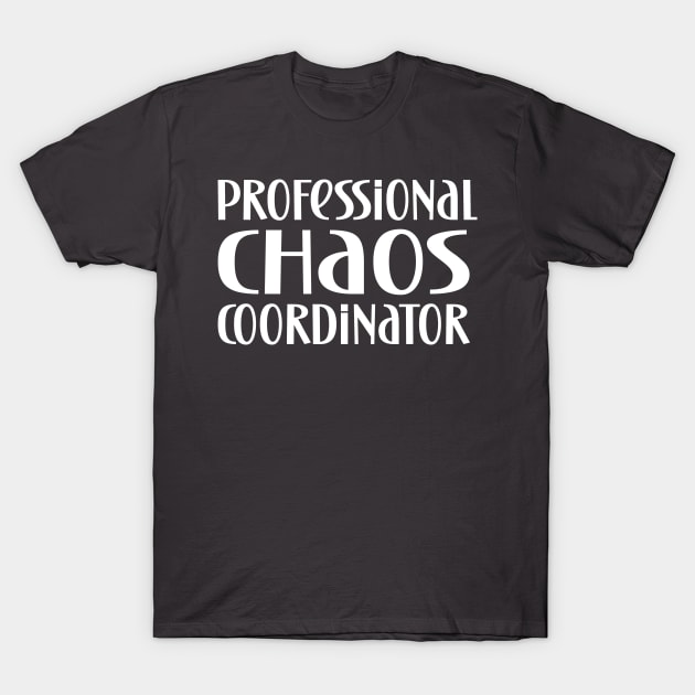 Professional chaos coordinator funny gift T-Shirt by Edgi